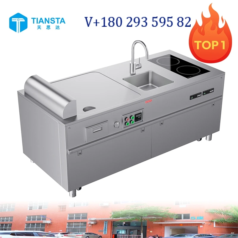 Restaurant Countertop Gas Bbq Griddle With Table For Sale Mobile