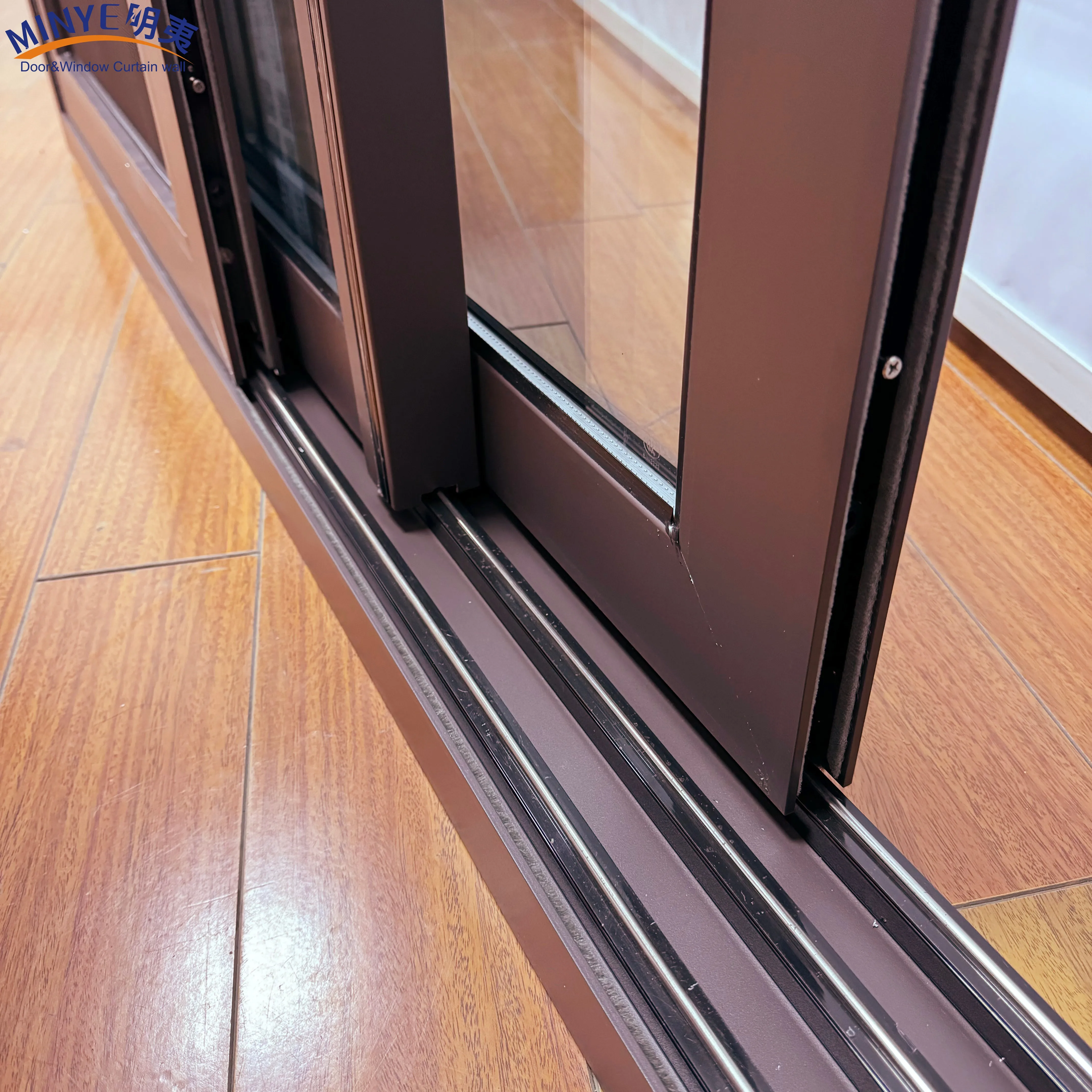 Windproof Aluminum windows Picture Frames for Restaurant Sliding windows and Sliding Door