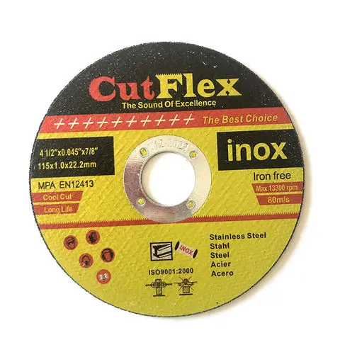 CutFlex Cutting Disc Suitable for Inox