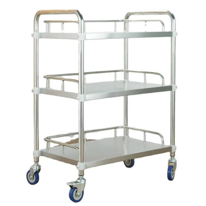 Stainless Steel Dressing Trolley Patient Medical Device Trolley Buy