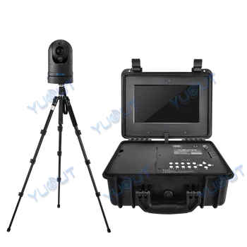 YUOUT Portable Mobile Law-enforcing 4G/5G/Wifi/wireless PTZ Dome Camera Audio Video Sender Transmitter Receiver in Radio