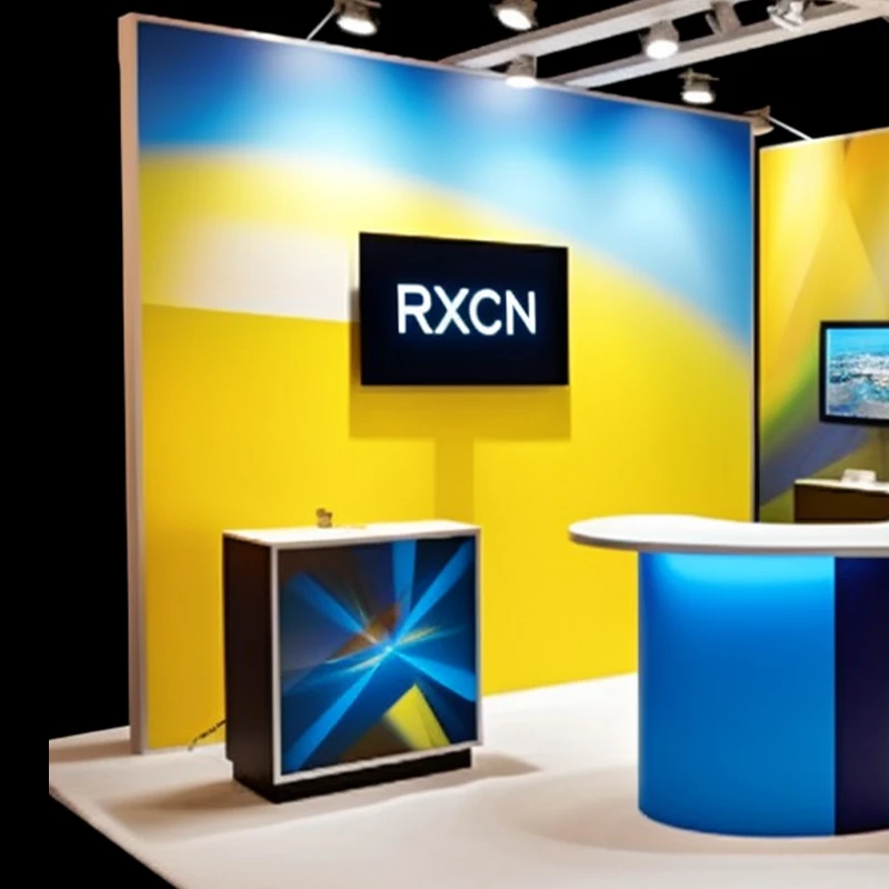 20x10 Modular Expo Exhibition Booth Design Light Box Trade Show Booth Led Backlit Displays for CES Electronics Fair