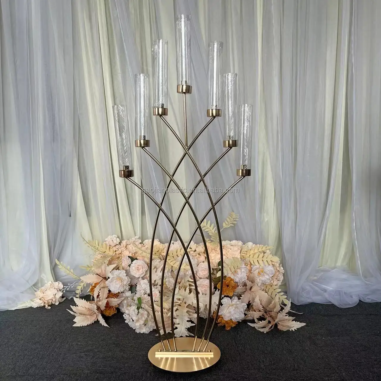 Rozrety Unity Candle Holder - Unity Candles Stand For Wedding Ceremony Set - Weddings Gifts Candle Holders For Wedding Decoration Reception, Bridal