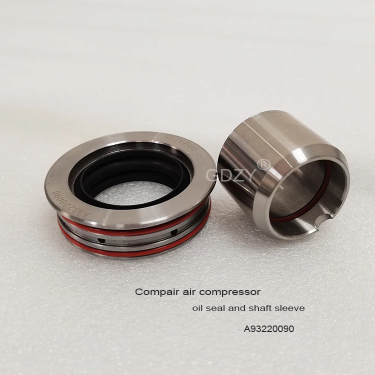 Air compressor shaft seal kit oil seal and shaft sleeve A11865474 