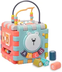 EPT Early Educational Six-Sided Box Baby Polyhedron Cognition Development Play Toy