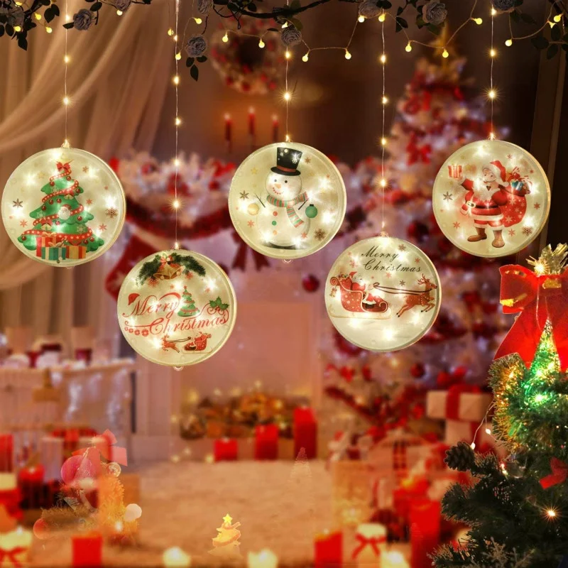 8 Flash Modes LED Christmas Decorations Indoor and Outdoor Party String Lights for Holiday Lighting Christmas String Lights