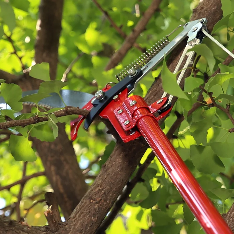 High Branch Cutter Steel Telescopic Trigger Bypass Professional High Branch Tree Trimmer Gardening Scissors Pruning Shears Versatile Gardening並行輸入 : Telescopic Pole Saw Tree Pruners Professional
