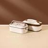 Beige-1 tier with bag