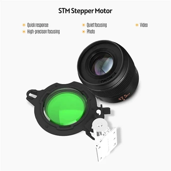 YN42.5mm F1.7M II M4/3 42.5mm Fixed Focus Camera Lens F1.7 Large Aperture Focus Motor Auto Focus for Mirrorless Camera detail image