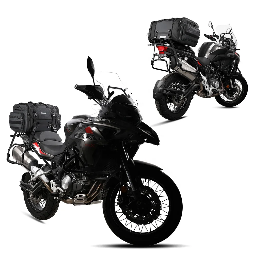 Zaino Porta Casco Per Moto - Borsa Sella Grande Capacit&agrave;, Multifunzione Per Viaggi E Campeggio
