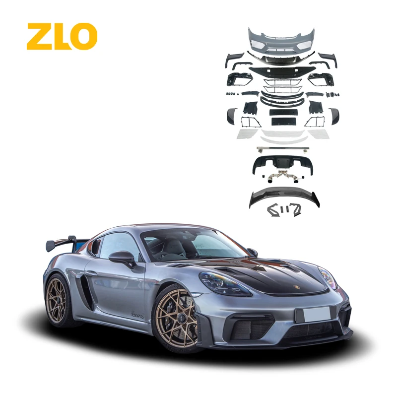 Hot Selling Gt Rs Style Bodykit Pp Material Body Kit For Porsche