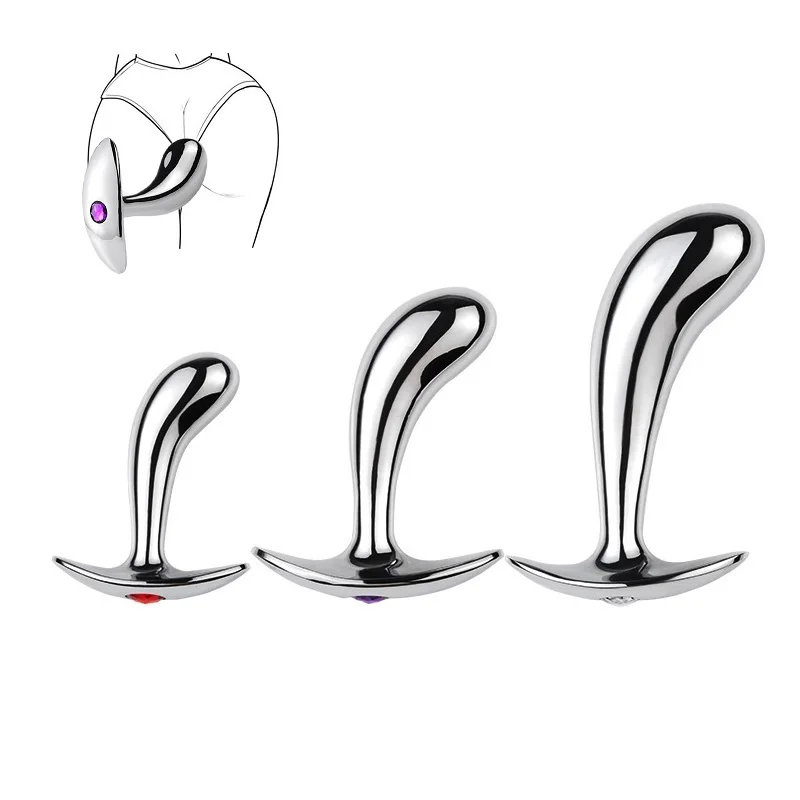 Melhor Vendedor de 2023, Plug Anal em Forma de Dedo em Metal Barato,  Brinquedo Sexual Premium para Prazer