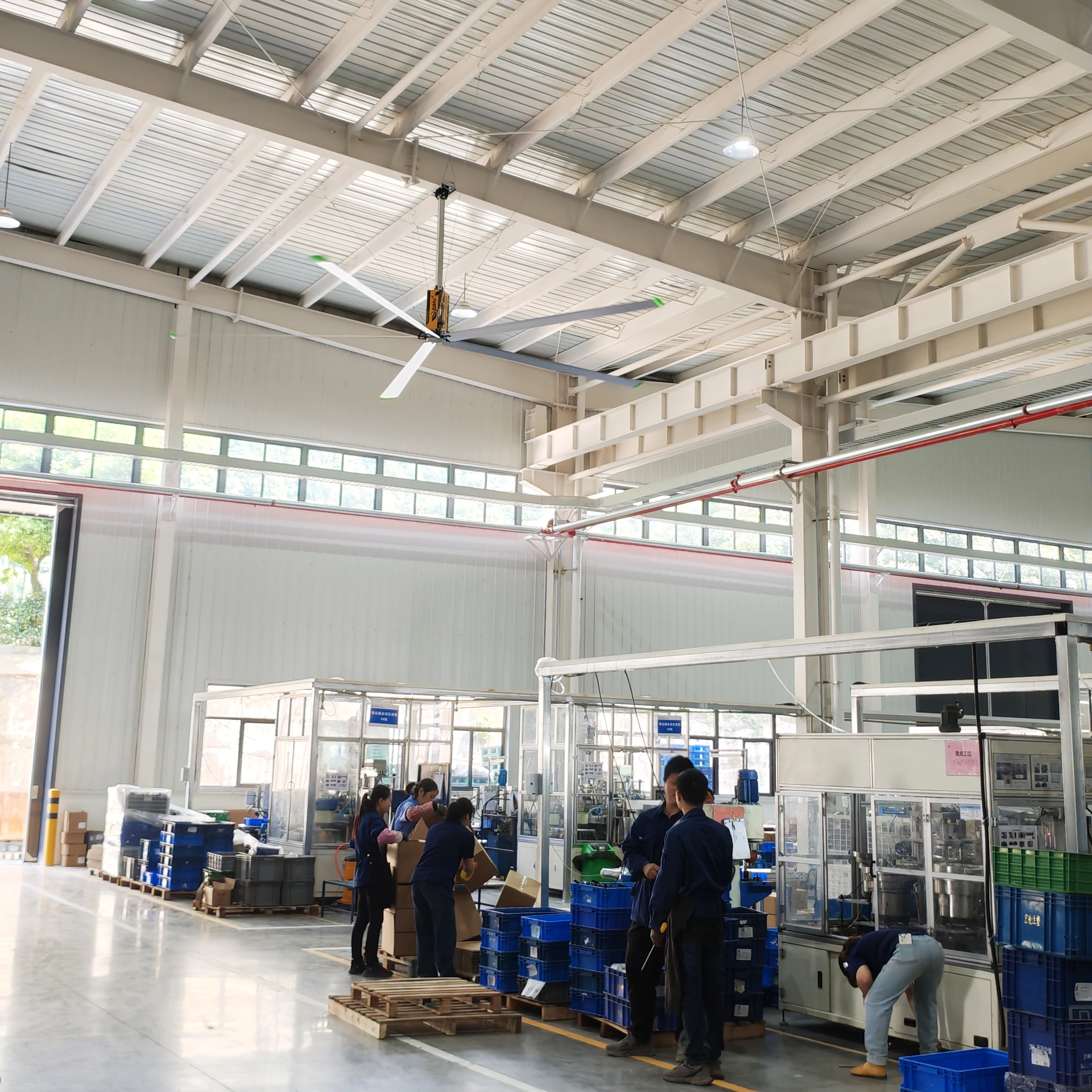 Cattle Farm Hvls Fan, JULAI, 18ft, 5.5m, 1.5KW - detail 14
