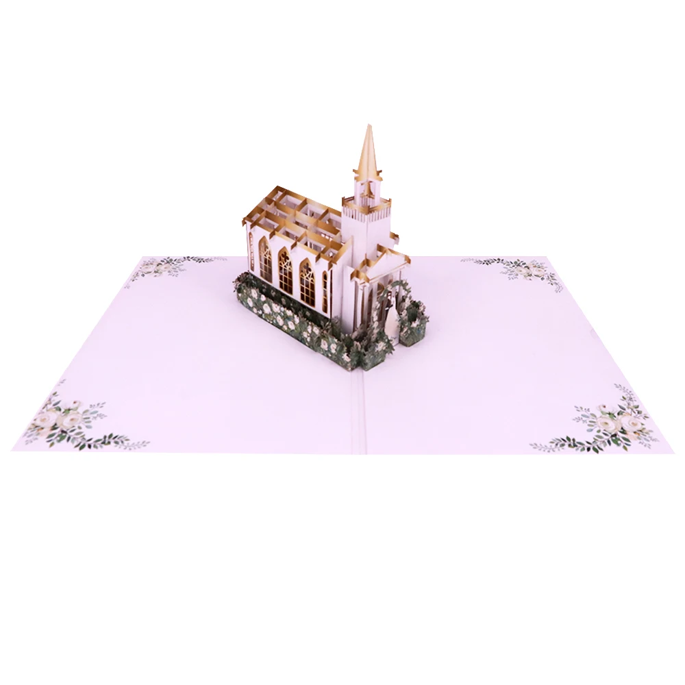 Wedding Church 3D Card1
