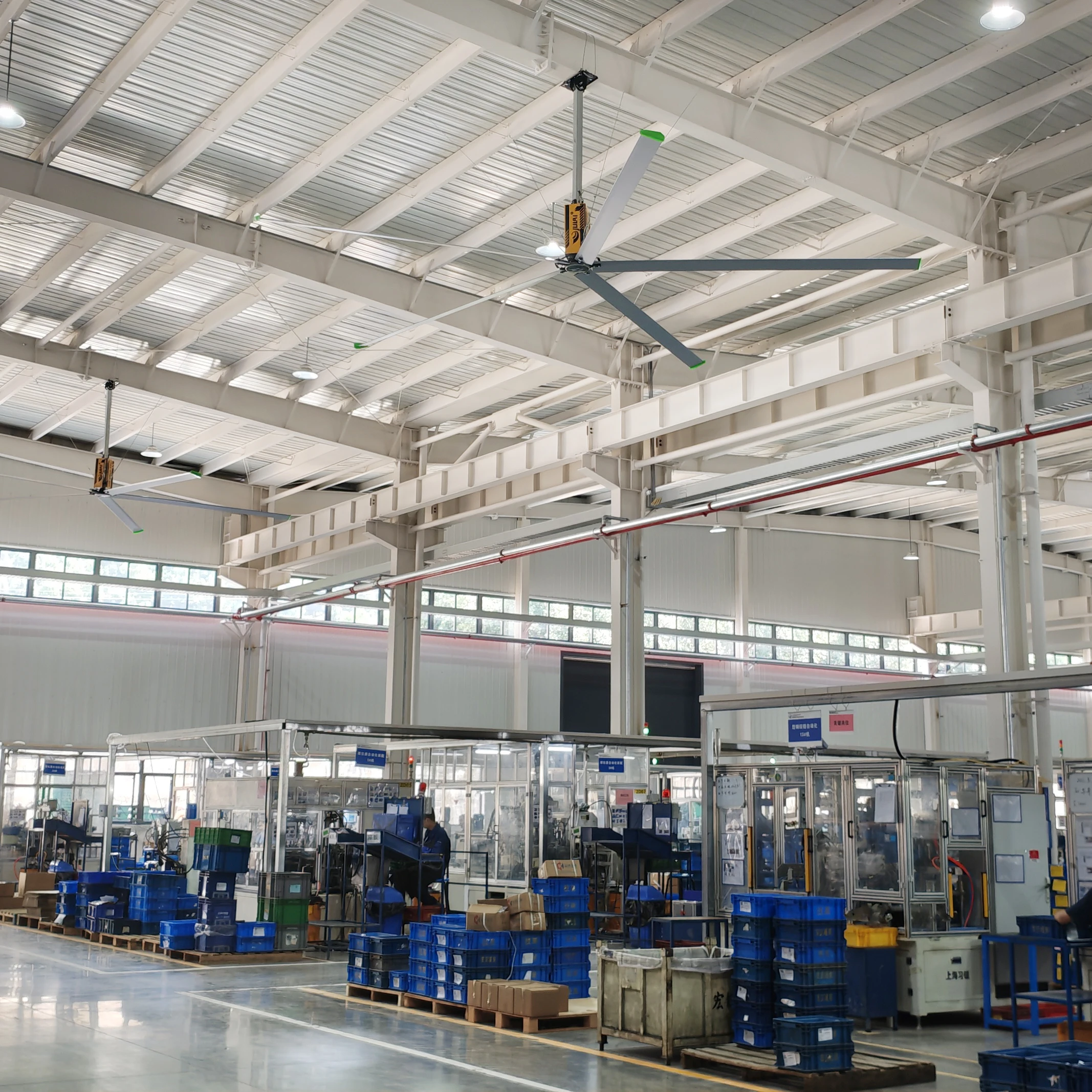 Cattle Farm Hvls Fan, JULAI, 18ft, 5.5m, 1.5KW - detail 12