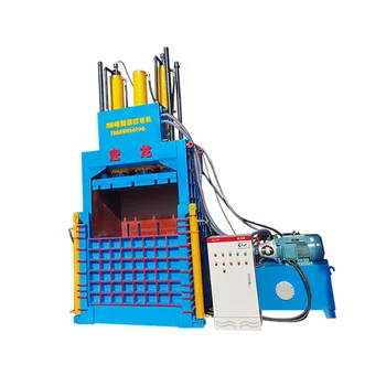 200t metal stainless steel aluminum alloy profile hydraulic packer baler