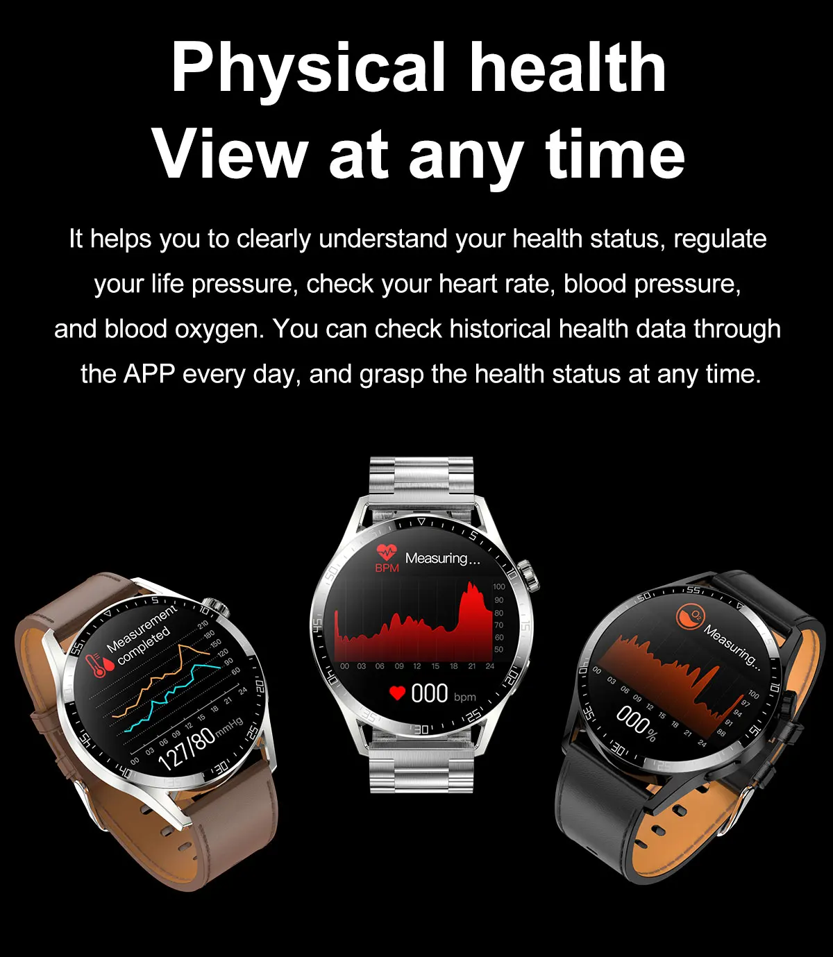 Montre connect&eacute;e Kalobee SK37 1,53 pouce avec Bluetooth, appels, intelligence artificielle vocale, lecteur de musique, NFC, bouton rotatif, &eacute;cran toujours allum&eacute; et chargement sans fil.