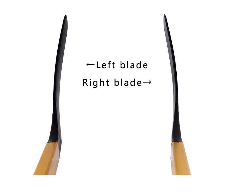 Factory Made Customizable Wooden Inline Hockey Sticks Oem Odm Durable