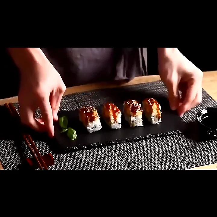 Slate Stone Granite Coasters Plucemat Dish Decoration Table Custom