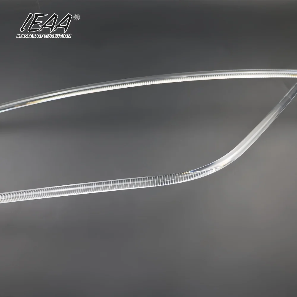 product fit for audi q5 8r 2013 2017 led headlight drl light guide strip tube daytime running light bar-6