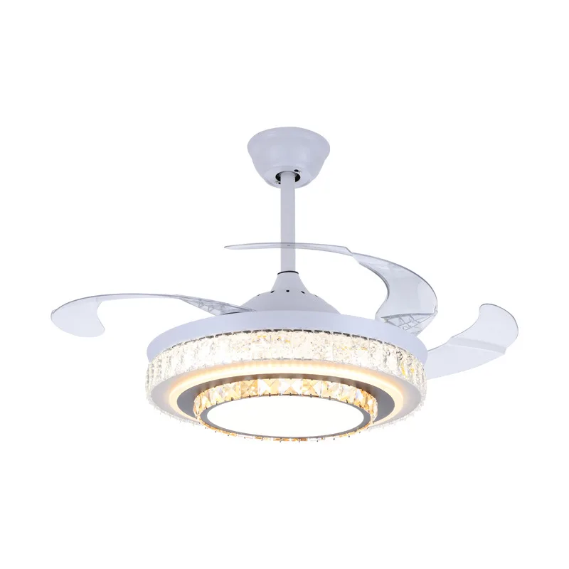 Modern ceiling fan light surface mounted led fan light with remote 42inch