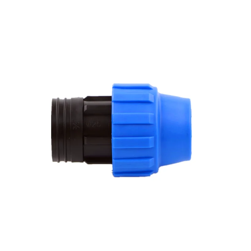 LDPE HDPE Pipe PN16 Compression Fittings Plastic Pipe Fittings