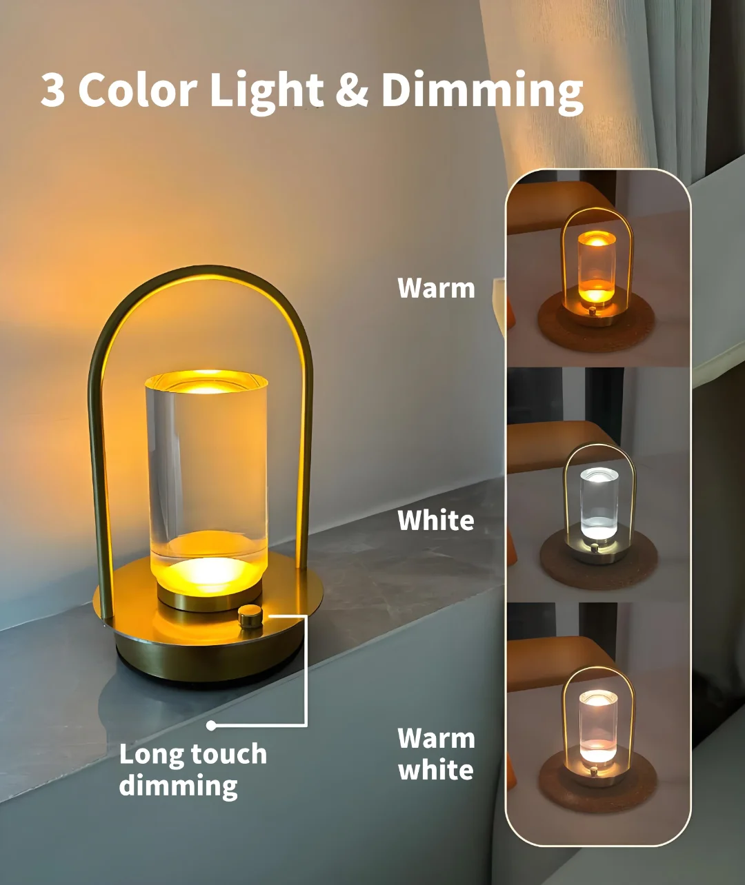 Gothic Decorated Dragon Egg Lamp Dimmable Cordless Rechargeable Modern for Desk Table Night Light Living Room Bedroom Decor