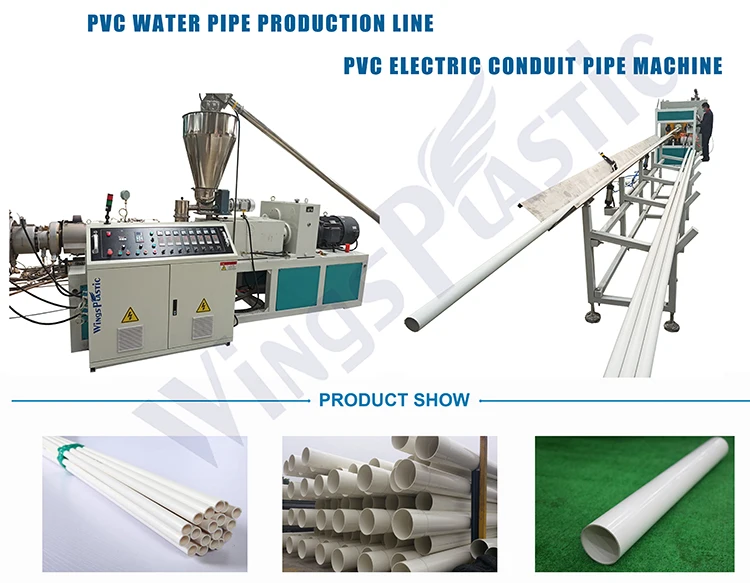 Electrical Plastic Pipe Manufacturing Machinery Upvc Pipe Machine Buy