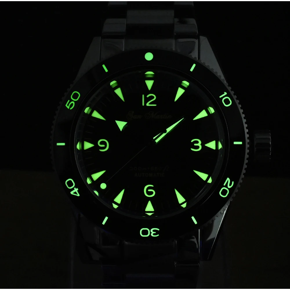 High Quality San Martin Classical Vintage Mechanical Watch