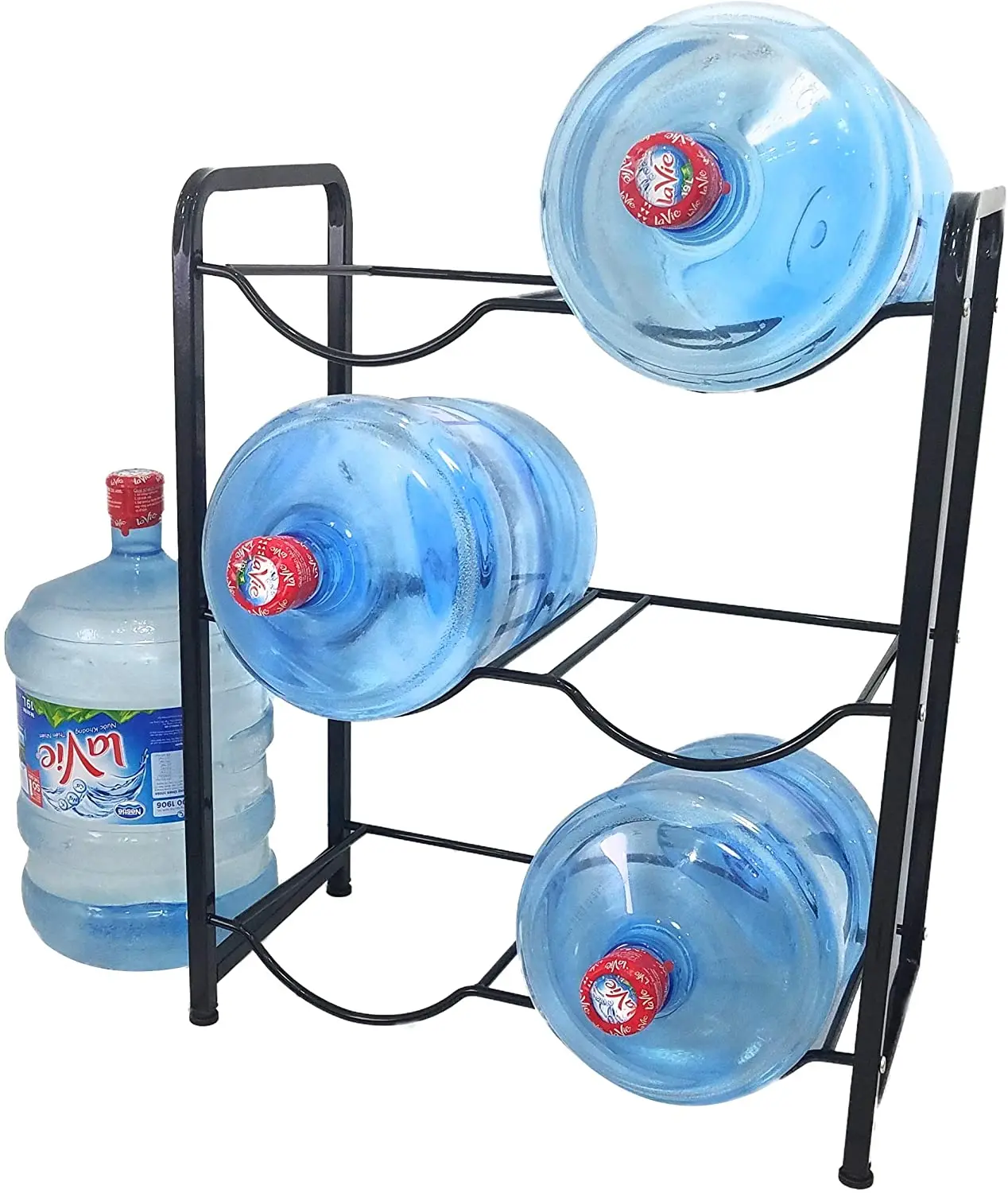 drink bottle storage rack