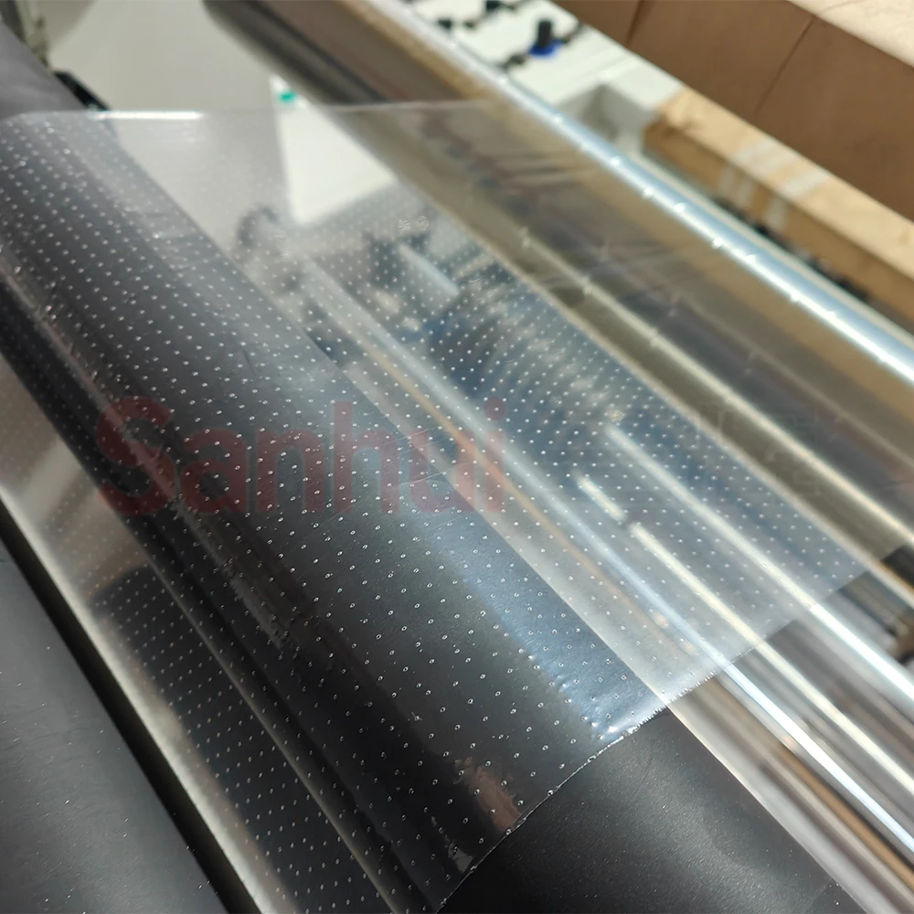 Micro Perforation Slitting Machine for Plastic Mulch Film PP PE PET POF Material Punching Slitting Machine