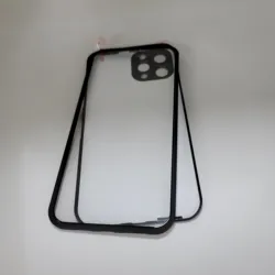 360 ПК стекла с защитой от отпечатков пальцев защитный чехол для iphone 12 двухсторонний чехол для iphone 12 Pro Max Fundas