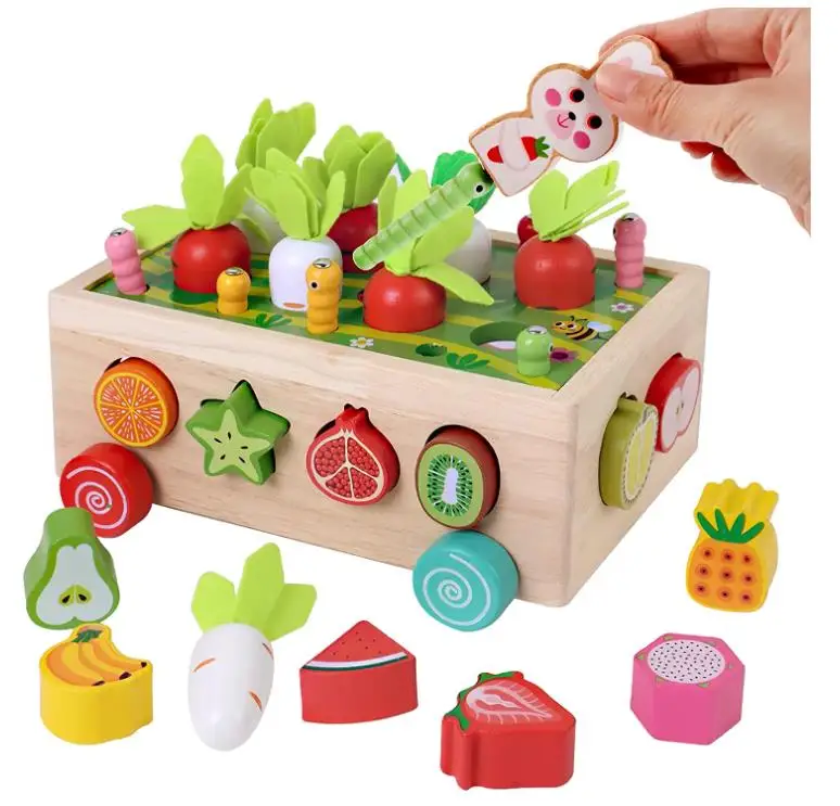 Tt Trending Products Wooden Shape Sorter Puzzle Toy Children Education