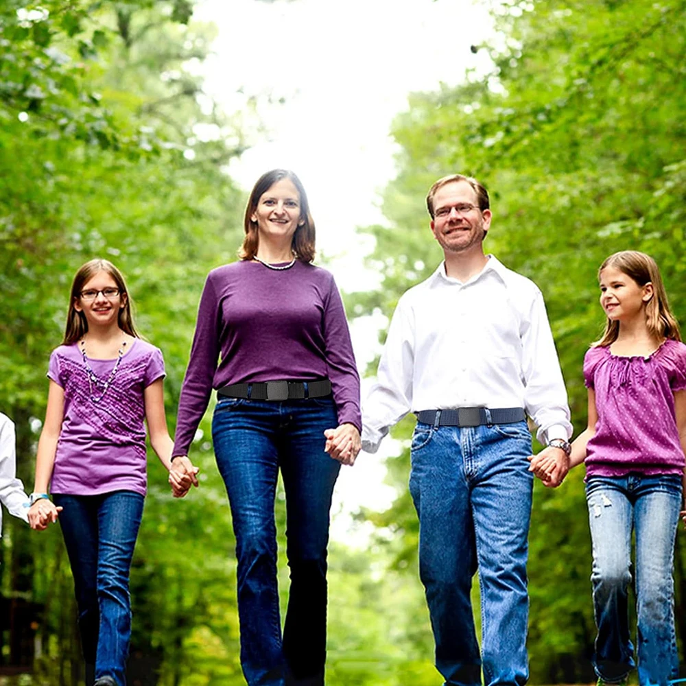 Wholesale Adjustable Training Durable Fashionable Tactical Nylon Belts Men Plastic Buckle Metal Tactical Belt