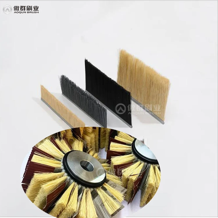 Artificial Sisal Strip for Wood Sanding Paper Brush Sisal Strip Brush Roller of Wheel Sander
