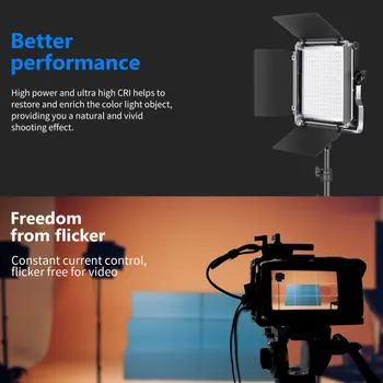 Neewer 2 or 3 Packs 660 RGB LED Light With APP Control, Photography Video Lighting Kit With Stands and Bag, 660 SMD LEDs CRI95 detail image