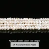5A Natural White Pearl Beads