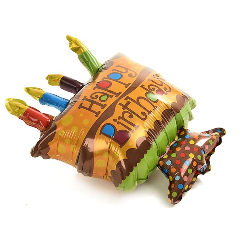 Милый воздушный шар из алюминиевой фольги, надувные шары для детей, украшение для торта на день рождения, вечеринки, церемонии, мероприятия, Прямая поставка