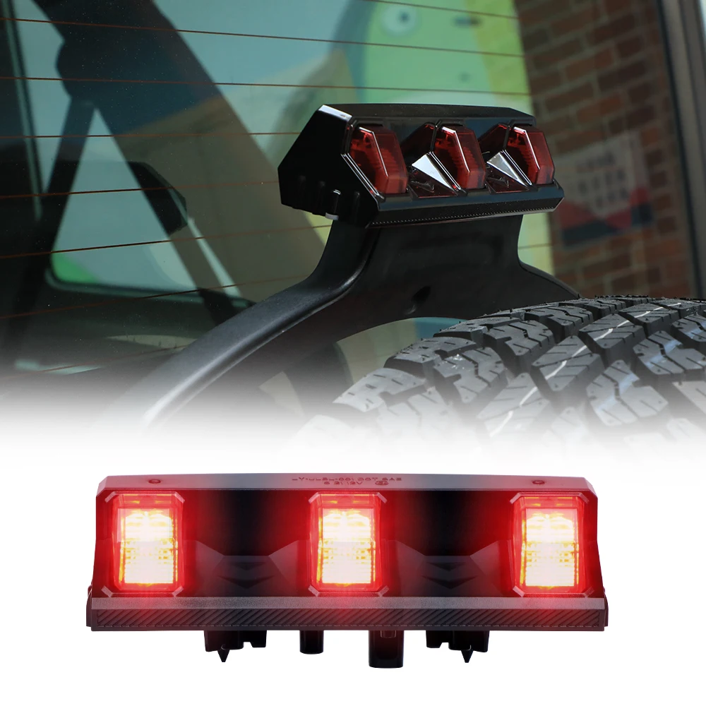 Best Wholesale Rear Light Flashing Brake Car Third Strobe Brake Lights For  Jeep Wranglers Jl 2018+ - Buy Rear Light Flashing Brake Car,Third Brake  Light,Strobe Brake Light Product on 