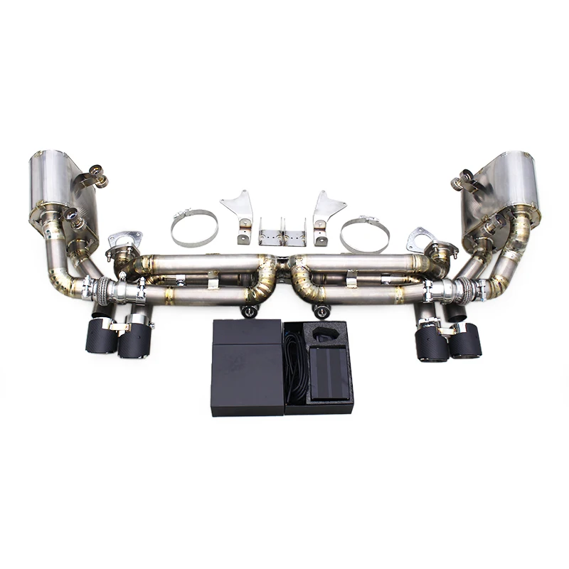 Sport Valved Exhaust For Porsche 911 991 / 991.1 GTS 3.8L 2012-2015 Titanium Exhaust Pipe Muffler