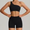 Reggiseno + pantaloncini neri