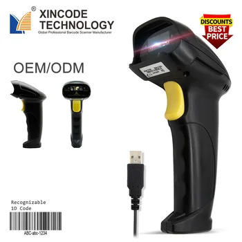 Xinccode Online Shop China Handheld Barcode Scanner Reader USB Wired 1D Bar Code Scan for POS X-9100