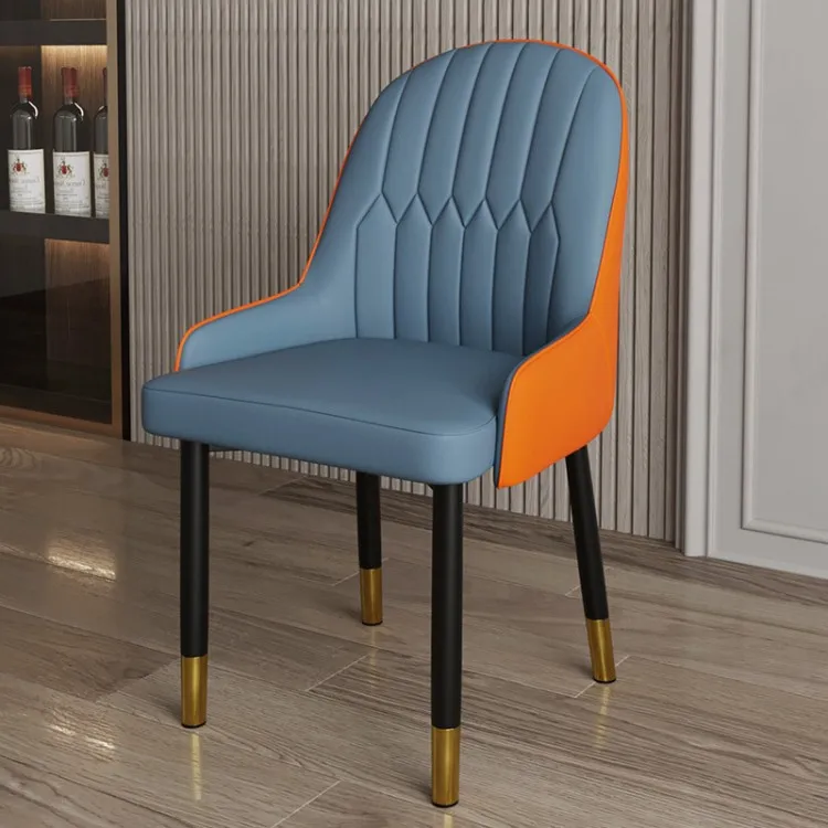 Industrial iron vintage restaurant chair