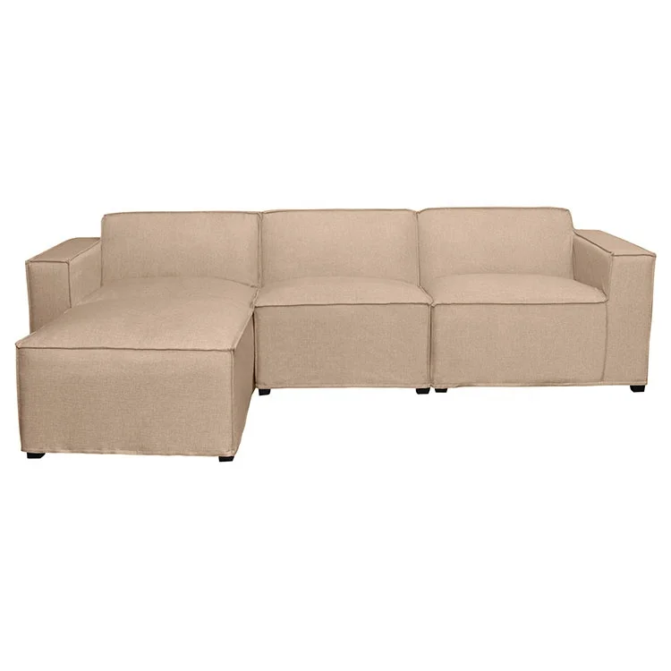 Classic Sectional L Shape Living Room Sofas Sets Beige Fabric Corner Sofa Modular With Foot Stool Buy L Shaped Fabric Sofa Sectional Living Room Sofas Corner Sofa Modular Product On Alibaba Com