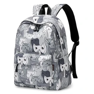 Bts Bag University Students Printed Backpack Beautiful School Bags for Girls