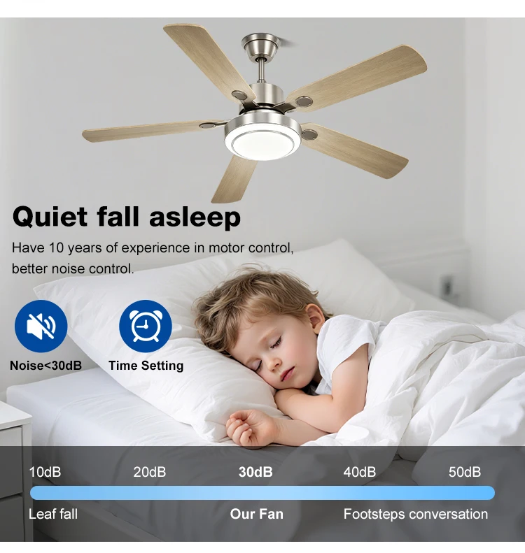 Ceiling Fans, Iron + ABS Blades, FSD8500 - detail 14