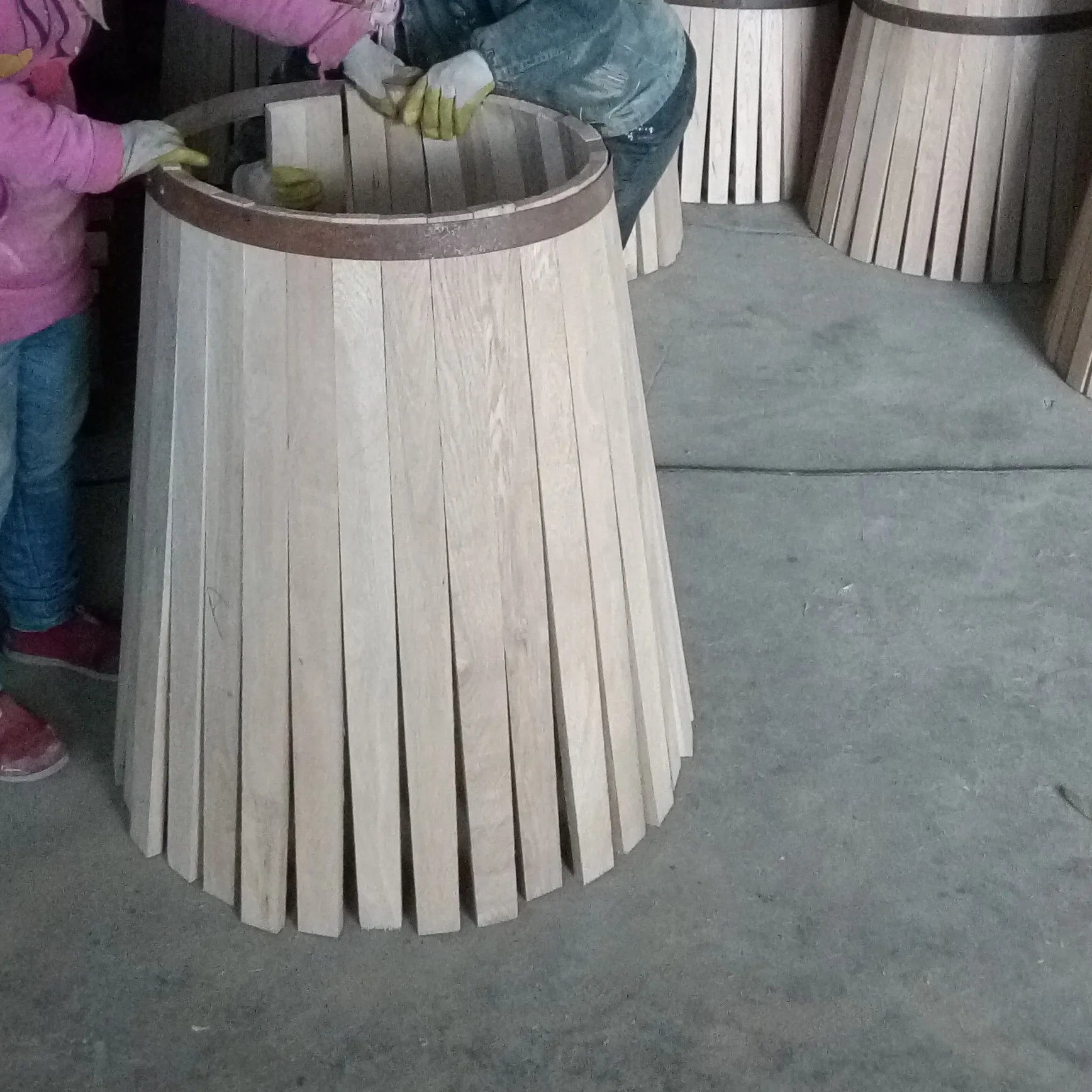 50L Oak Aging Barrel  Without Liner Wooden Whiskey Wine Barrel Wood Aging Barrel Beer Wine for Brewer Distiller Wine Maker