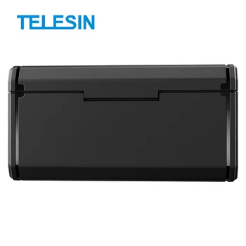Telesin Battery Charger for Go Pro 13 Camera 3-slot Charger Pocket with LED Battery Level Indicator GoPro Battery Charger detail image