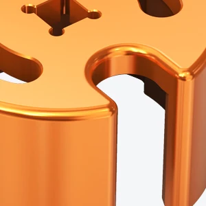 CNC Aluminum Oil Filler Plug Cap For KTM 125-500 XC, XCF, EXC, SX, SixDays (2004-2022) – 6061-T6 Billet, Orange/Black/Blue