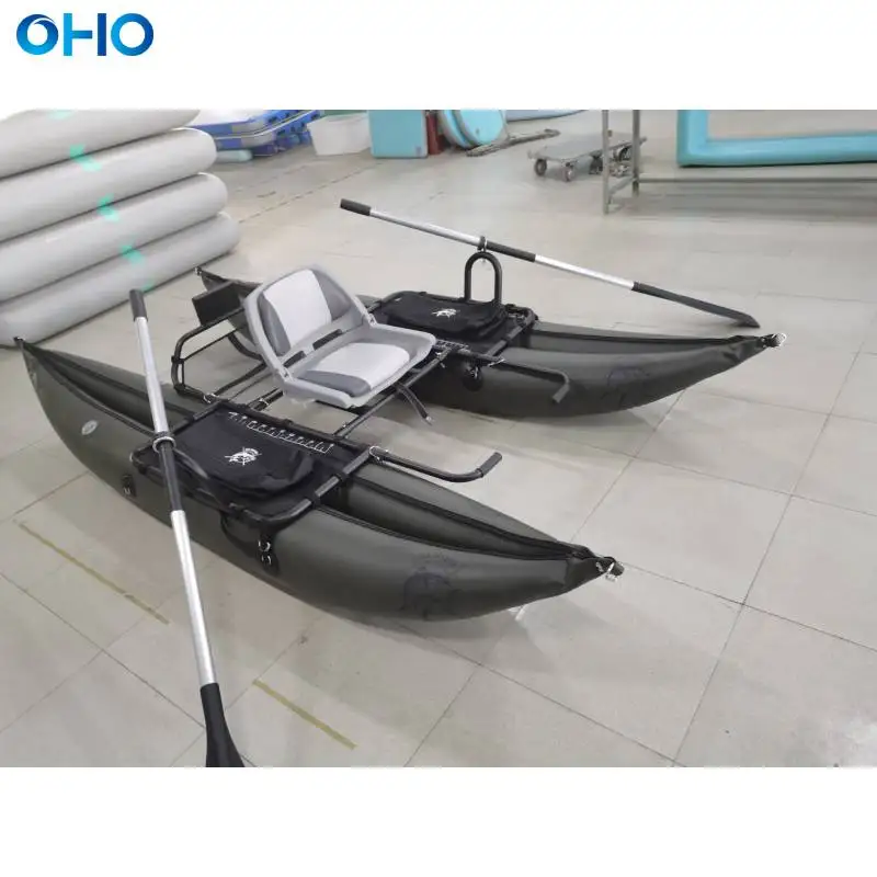 OHO 375FC FoldCat Inflatable Pontoon Fishing
